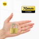 Yale V140-70 Brass Padlock 140 Gembok 70mm