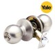 Yale VCA5122 US32D 60BS Lockset Knob Gagang Pintu Bulat Tanpa Kunci Yale VCA5122 US32D 60BS Lockset Knob Gagang Pintu Bulat Tanpa Kunci