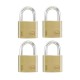 Yale YE1-40-122-4 Indoor Brass Padlock 40mm Gembok isi 4 pcs Yale YE1-40-122-4 Indoor Brass Padlock 40mm Gembok isi 4 pcs
