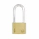 Yale YE1-50-166-1 Gembok Panjang 50mm Indoor Brass Long Shackle Padlock Yale YE1-50-166-1 Gembok Panjang 50mm Indoor Brass Long Shackle Padlock