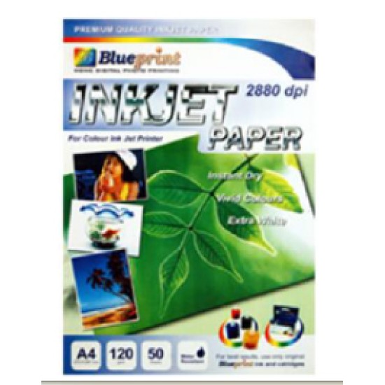 Blueprint BP-IPA4120 Inkjet Paper A4 Blueprint BP-IPA4120 Inkjet Paper A4