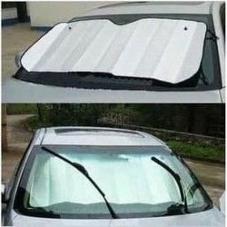 Sun Shield Penahan Pelindung Panas Kaca Depan Belakang Mobil