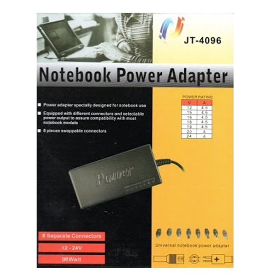 Adaptor Laptop Universal 96 Watt Adaptor Laptop Universal 96 Watt