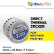 Blueprint BP-DTS22205 Label Barcode Brother 22205 62mm x 30.48m Continuous 1 Colour Stiker Roll Blueprint BP-DTS22205 Label Barcode Brother 22205 62mm x 30.48m Continuous 1 Colour Stiker Roll