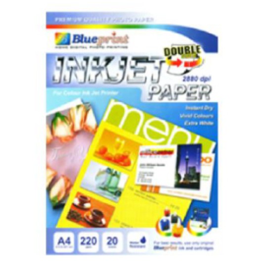 Blueprint BP-DSIPA4220 Double Sided Inkjet Paper A4 Blueprint BP-DSIPA4220 Double Sided Inkjet Paper A4