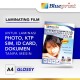 Blueprint BP-GFA455 : Laminating Glossy Film A4 Blueprint BP-GFA455 : Laminating Glossy Film A4