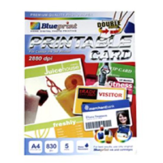 Blueprint BP-PCA4830 Printable Card A4 Blueprint BP-PCA4830 Printable Card A4
