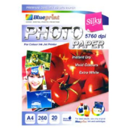 Blueprint BP-SPA4260 Silky Photo Paper A4 Blueprint BP-SPA4260 Silky Photo Paper A4