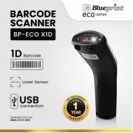Blueprint BP-Eco X1D Wired Laser Sensor 1D Barcode Scanner 1D USB Auto Sensing