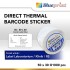 Blueprint Direct Thermal Sticker Label Stiker Barcode 50x30 mm 1 Line 1000 pcs