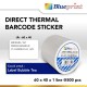 Blueprint Direct Thermal Sticker Label Stiker Barcode 60x40 mm 1 Line 500 pcs Blueprint Direct Thermal Sticker Label Stiker Barcode 60x40 mm 1 Line 500 pcs