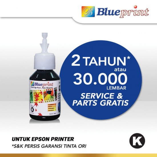 Blueprint Bulk Ink Photo 100 ml Epson Tinta Botol Kualitas Foto 6 Warna