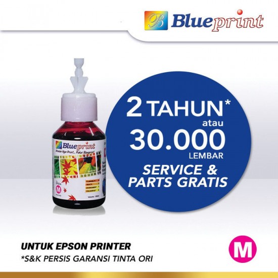 Blueprint Bulk Ink Photo 100 ml Epson Tinta Botol Kualitas Foto 6 Warna