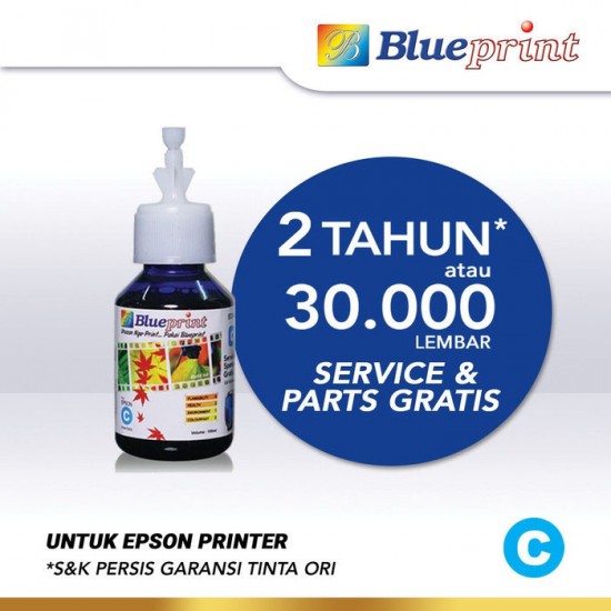 Blueprint Bulk Ink Photo 100 ml Epson Tinta Botol Kualitas Foto 6 Warna