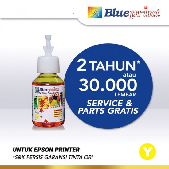 Blueprint Bulk Ink Photo 100 ml Epson Tinta Botol Kualitas Foto 6 Warna