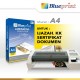 Blueprint BP-LPA100 Laminating Pouch Film A4 100 Mikron isi 100 Pcs Blueprint BP-LPA100 Laminating Pouch Film A4 100 Mikron isi 100 Pcs