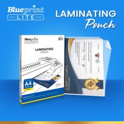 Blueprint Lite Laminating Pouch Film A4 85 Mikron isi 100 Pcs