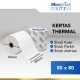 Blueprint BP-LiteTP80x80 Lite Thermal Paper Roll 80x80mm Kertas Struk Blueprint BP-LiteTP80x80 Lite Thermal Paper Roll 80x80mm Kertas Struk