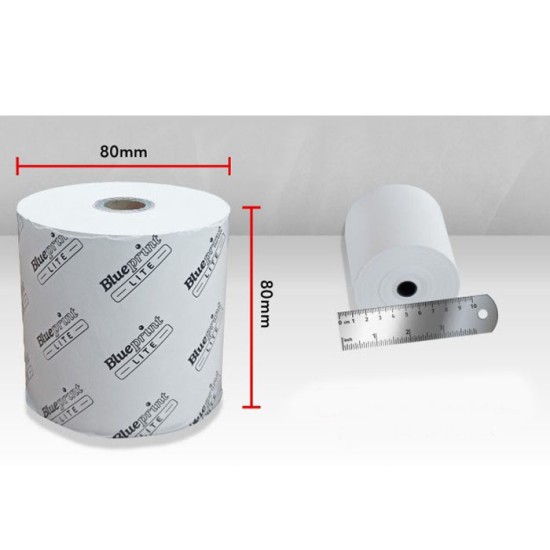Blueprint BP-LiteTP80x80 Lite Thermal Paper Roll 80x80mm Kertas Struk Blueprint BP-LiteTP80x80 Lite Thermal Paper Roll 80x80mm Kertas Struk