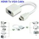 Kabel Converter HDMI (Male) to VGA (Female) Kabel Converter HDMI (Male) to VGA (Female)