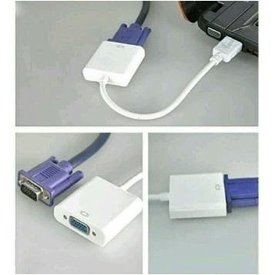 Kabel Converter HDMI (Male) to VGA (Female) Kabel Converter HDMI (Male) to VGA (Female)