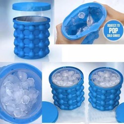 Cetakan Es Batu 3D Silikon Ice Cube Maker Mold