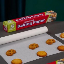 Baking Paper 30cm Kertas Alas Roti Kue Panggang Anti Lengket Baking Paper 30cm Kertas Alas Roti Kue Panggang Anti Lengket