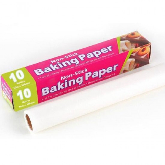 Baking Paper 30cm Kertas Alas Roti Kue Panggang Anti Lengket Baking Paper 30cm Kertas Alas Roti Kue Panggang Anti Lengket