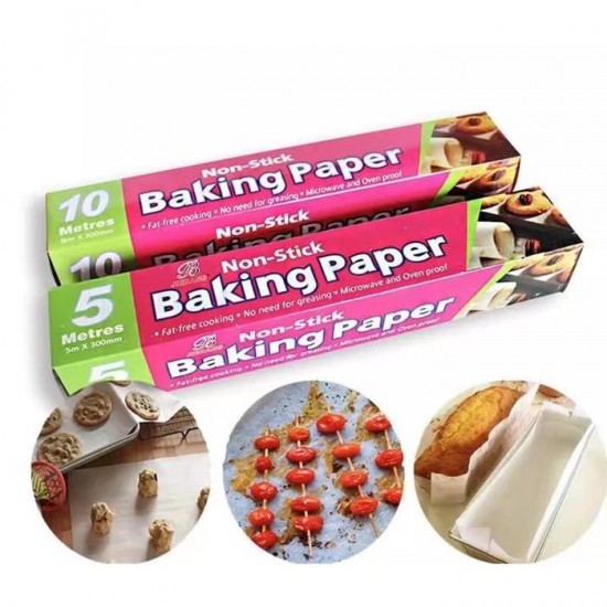Baking Paper 30cm Kertas Alas Roti Kue Panggang Anti Lengket Baking Paper 30cm Kertas Alas Roti Kue Panggang Anti Lengket