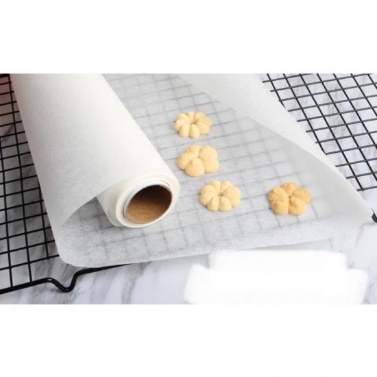 Baking Paper 30cm Kertas Alas Roti Kue Panggang Anti Lengket Baking Paper 30cm Kertas Alas Roti Kue Panggang Anti Lengket