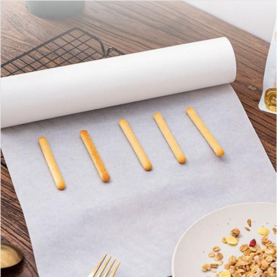 Baking Paper 30cm Kertas Alas Roti Kue Panggang Anti Lengket Baking Paper 30cm Kertas Alas Roti Kue Panggang Anti Lengket