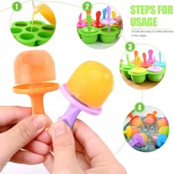 Cetakan Ice Cream Silikon Bulat Isi 7 Cup  Es Krim Puding