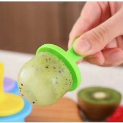 Cetakan Ice Cream Silikon Bulat Isi 7 Cup  Es Krim Puding