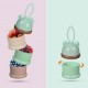 Wadah Susu atau buah Kontainer Susu Bubuk Bayi 4 susun Wadah Susu atau buah Kontainer Susu Bubuk Bayi 4 susun