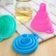 Corong Bulat Lipat Karet Silikon Collapsible Mini Funnel Corong Bulat Lipat Karet Silikon Collapsible Mini Funnel