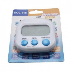 Digital Kitchen Timer Masak Magnet Alarm Dapur Countdown Stopwatch