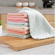 Kain Lap Tebal Anti Lengket 23x23cm Pembersih Dapur Kain Lap Tebal Anti Lengket 23x23cm Pembersih Dapur