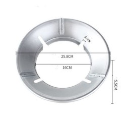 Cover Dudukan Kaki Kompor Gas Anti Slip Tahan Karat 