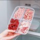 Kontainer Makanan 4 Sekat Tutup Tempat Penyimpanan
