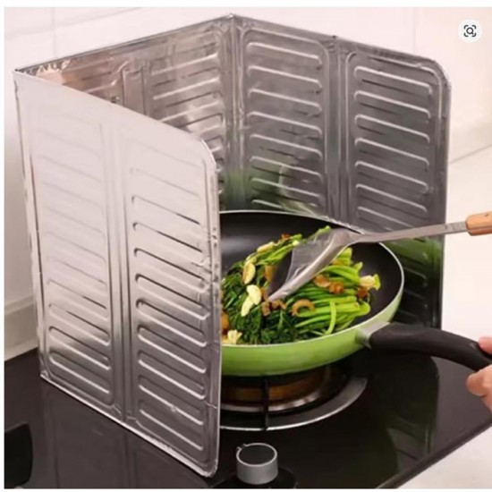 Pelindung Kompor Anti Cipratan Sekat Masak Aluminium Foil