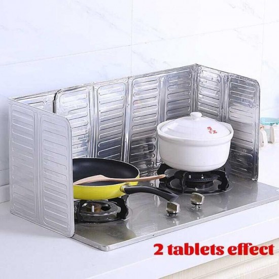 Pelindung Kompor Anti Cipratan Sekat Masak Aluminium Foil