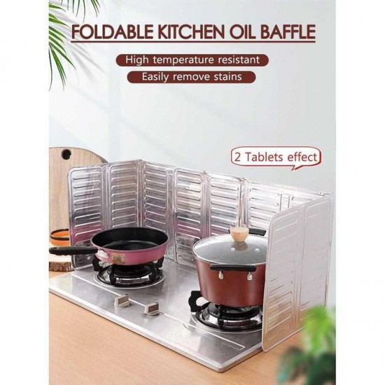 Pelindung Kompor Anti Cipratan Sekat Masak Aluminium Foil