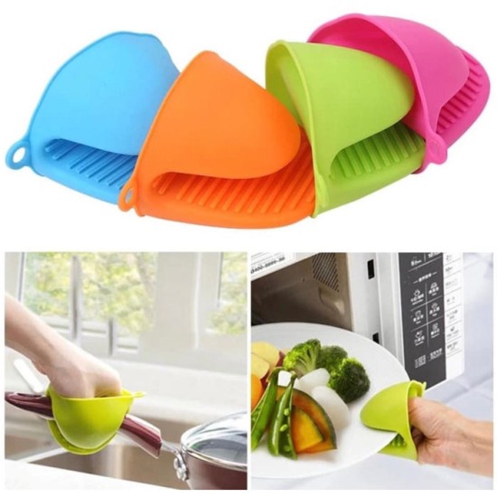 Pemegang Panci Anti Panas Klip Penjepit Sarung Tangan Karet Silikon Silicon Glove Pemegang Panci Anti Panas Klip Penjepit Sarung Tangan Karet Silikon Silicon Glove