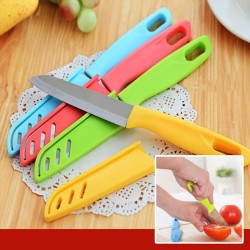 Pisau Dapur Pemotong Buah Sayur 10 cm Gagang Sarung Plastik Pisau Dapur Pemotong Buah Sayur 10 cm Gagang Sarung Plastik
