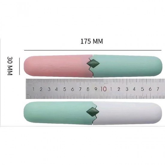 Pisau Peeler 2 in 1 Dengan Penutup Serutan Pengupas Buah Sayur Travel Portable