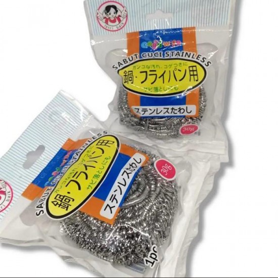 Sabut Kawat Good Wife 30g Spons Gosok Stainless Anti Karat Sabut Kawat Good Wife 30g Spons Gosok Stainless Anti Karat