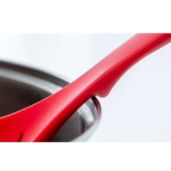 Sendok Saringan Besar Bahan Nilon Gagang Tirisan Sayur Mie