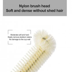 Sikat Botol Gelas Bahan Nilon Serbaguna