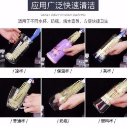 Sikat Botol Gelas Bahan Nilon Serbaguna Sikat Botol Gelas Bahan Nilon Serbaguna