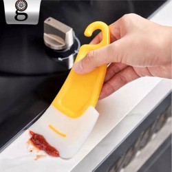 Spatula Bahan Silikon Penekan Makanan Sutil Serokan